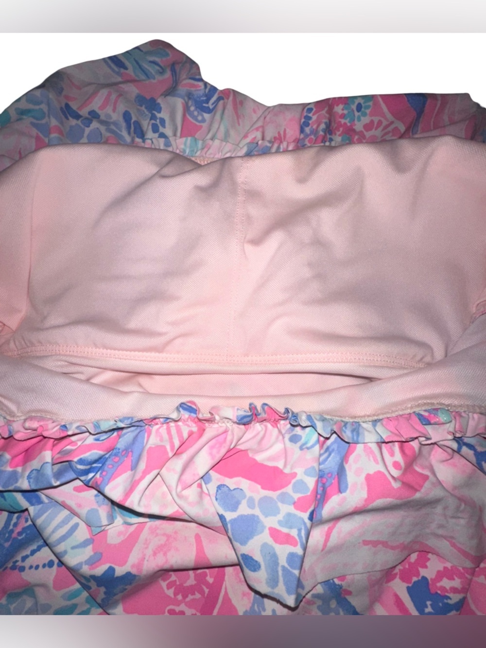 VINTAGE Lilly Pulitzer ruffled swimsuit size 6 - Picture 5 of 8